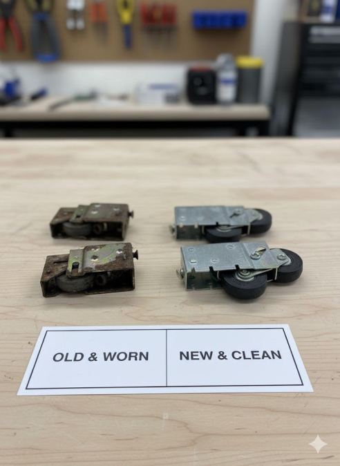 Sliding Door Roller Replacement in Lutz, FL: Fix Sticking or Hard-to-Open Doors